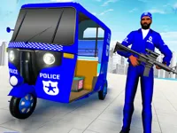 Police Auto Rickshaw Drive