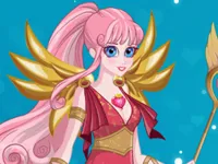 Cute Cupid is preparing for Valentine #039;s Day