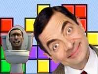 Mr Bean  amp;amp; Skibidi Tetris